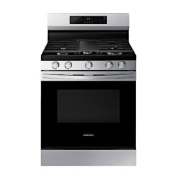 30 in. Gas Stove with Wi-Fi Samsung-NX60A6315SS-AP